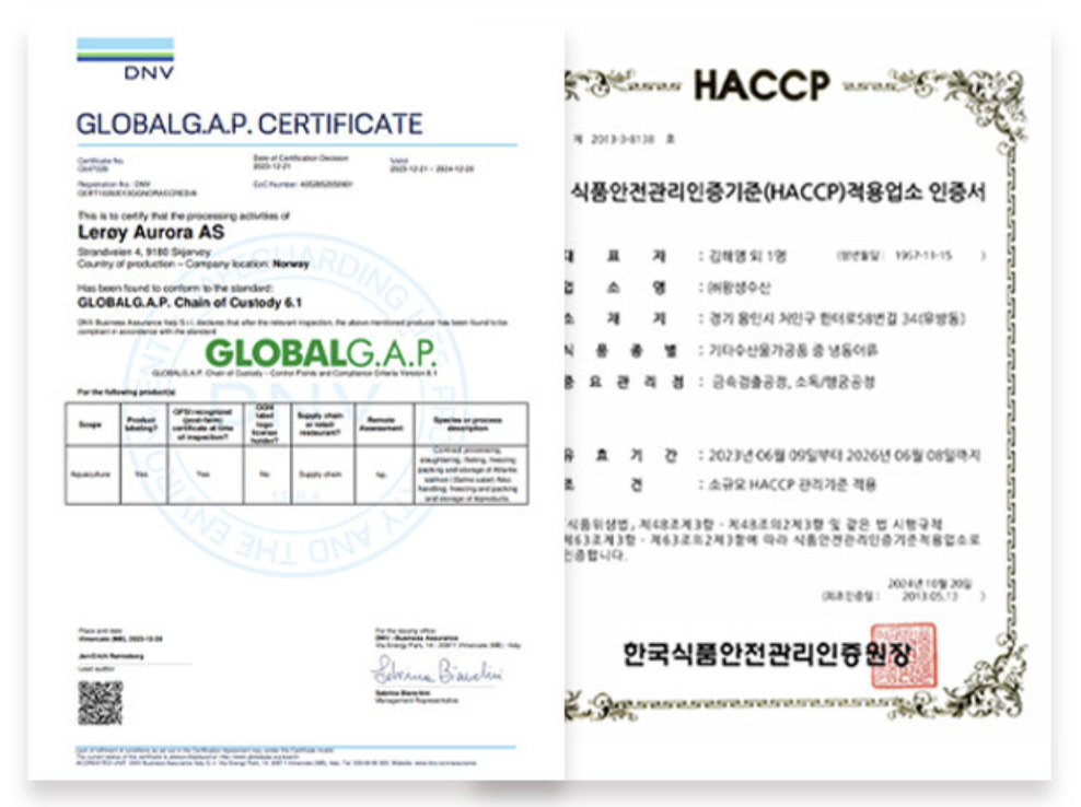 HACCP 인증